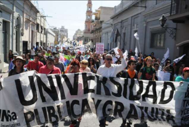 Las universidades de todo el país convocan a marchar en defensa de la educación el próximo 23 de abril