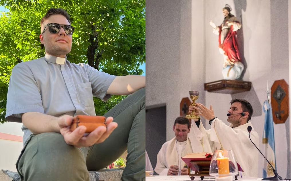 Sacerdote de Concordia es furor en la red social TikTok