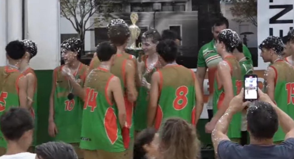 Concordia ganó todos los partidos y se consagró campeón del Entrerriano U15 de Básquet