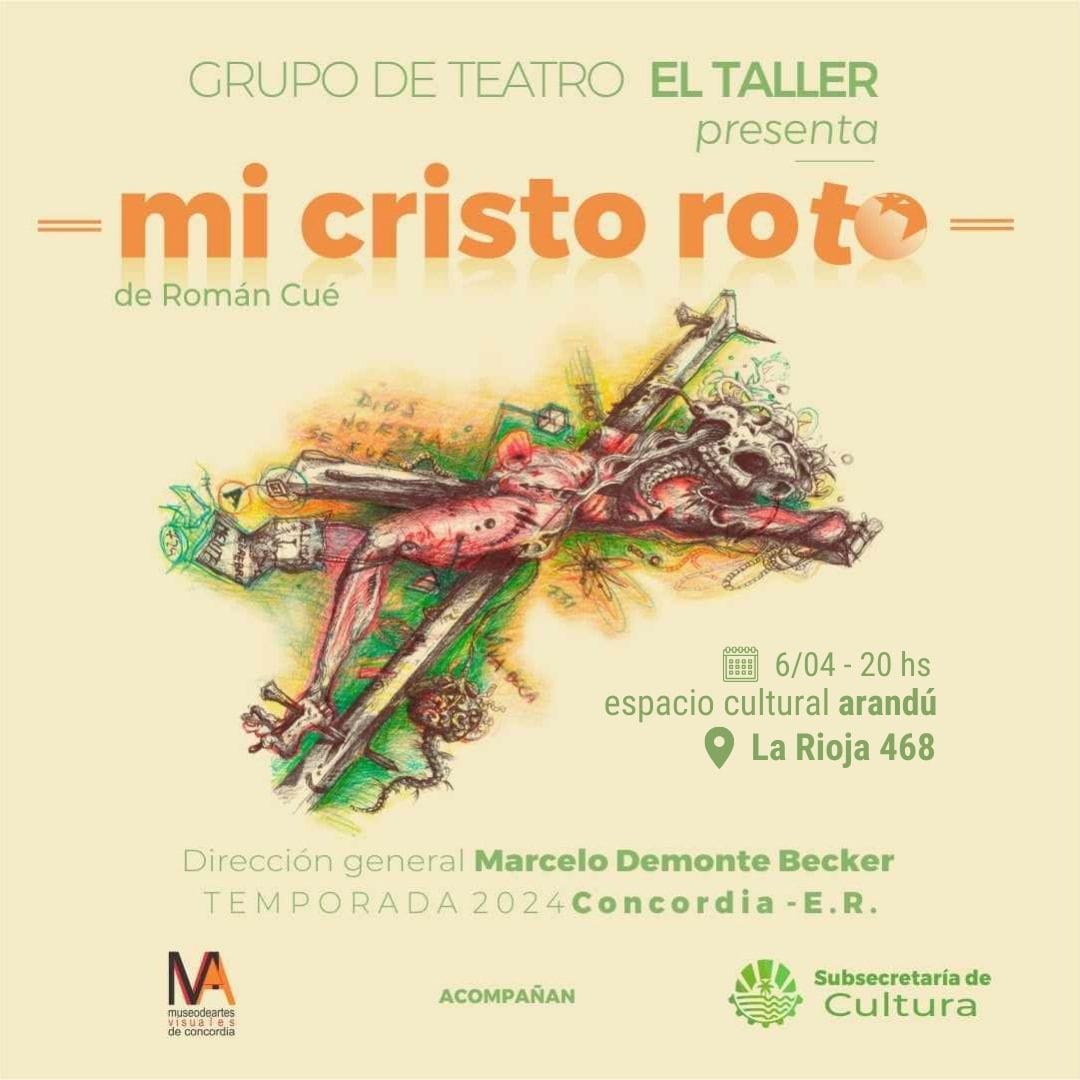 Se estrenará «Mi Cristo Roto», una obra de Ramón Cué
