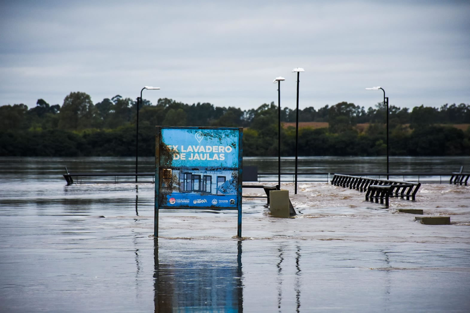 Ya son 12 familias evacuadas por la creciente del río: El número para solicitar asistencia es el 103
