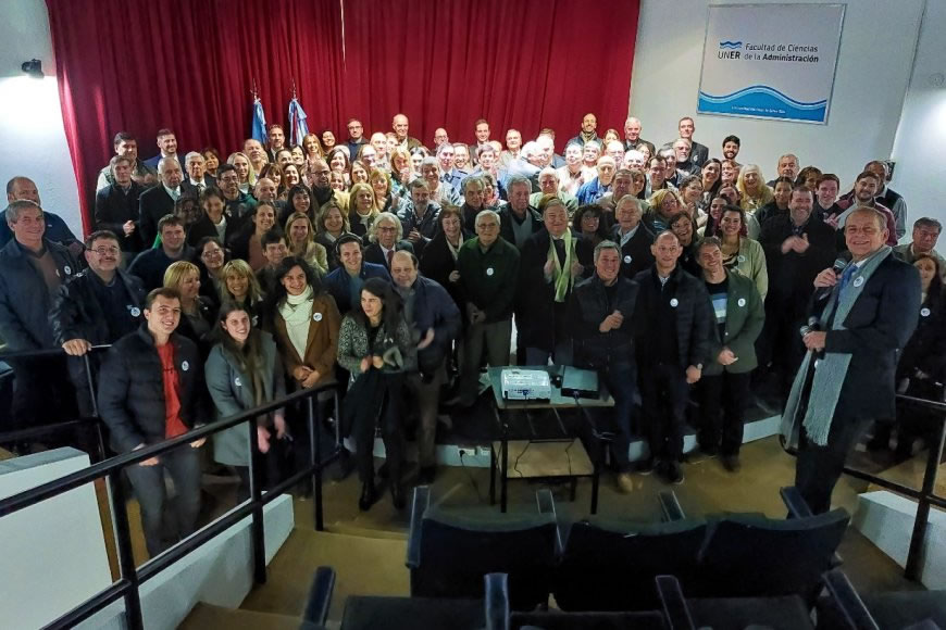 Se realizó un acto oficial por los 70 años de la Facultad de Ciencias de la Administración de la UNER