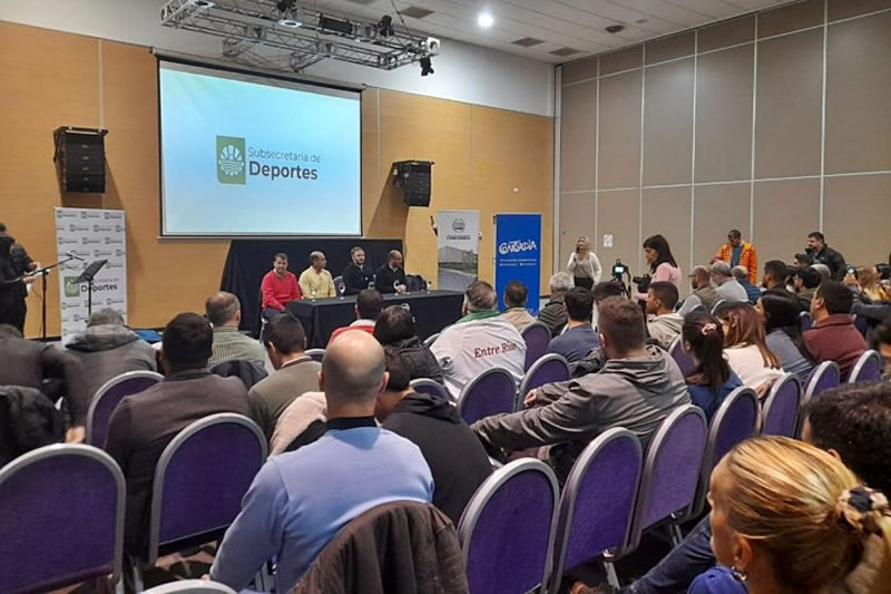 Se presentaron en Concordia los Juegos Deportivos Entrerrianos