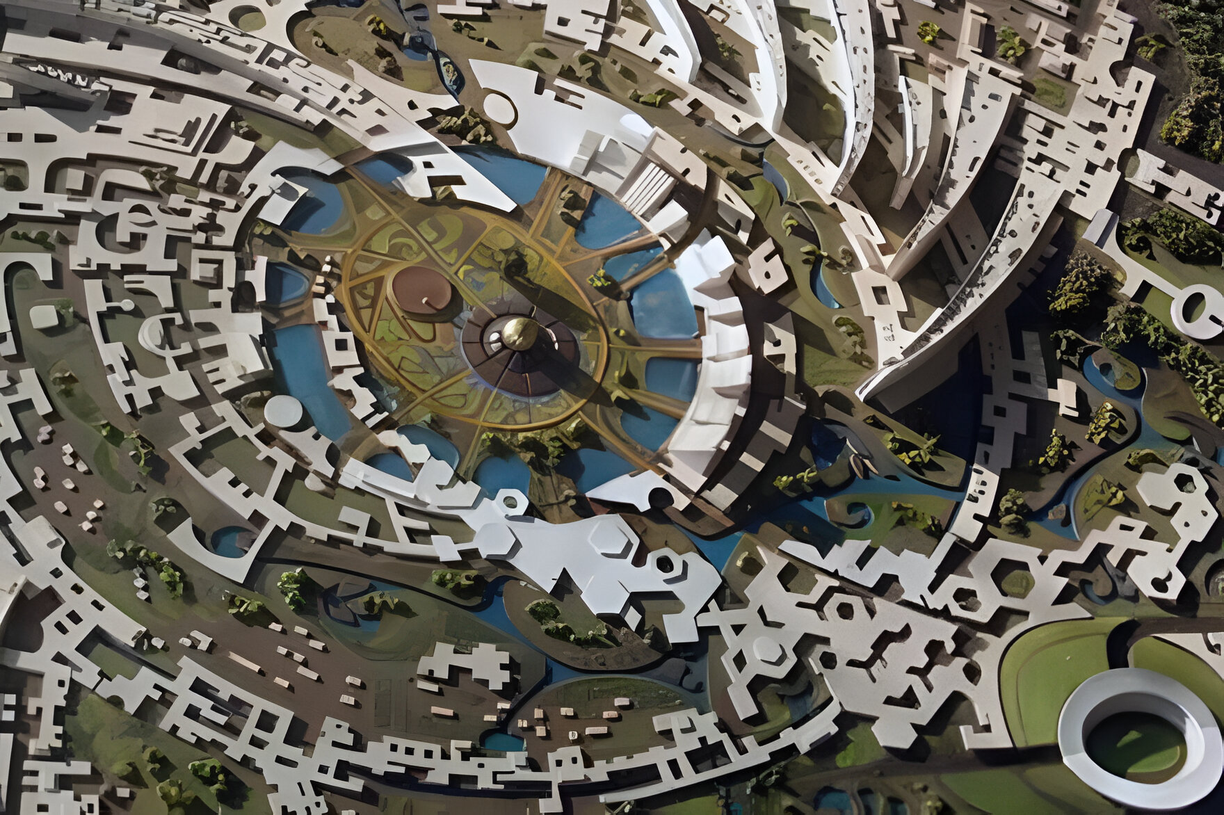 Cómo se vive en la única ciudad del mundo en donde no hay políticos ni dinero en efectivo