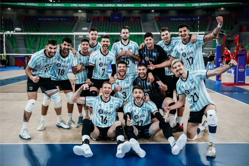 La Selección argentina de vóley se clasificó a los cuartos de final de la Liga de Naciones