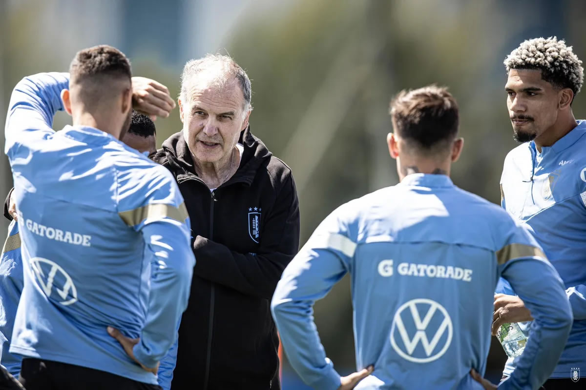 Con Luis Suárez y sin Cavani: Los 26 convocados de Bielsa en la Selección de Uruguay para la Copa América 2024