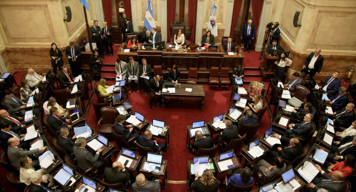 El Gobierno consiguio quorum y la Ley Bases ya se debate en el Senado