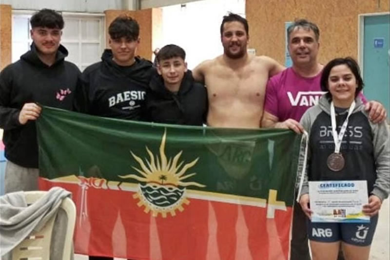 La delegación concordiense trajo varias medallas del Campeonato Sudamericano de SUMO