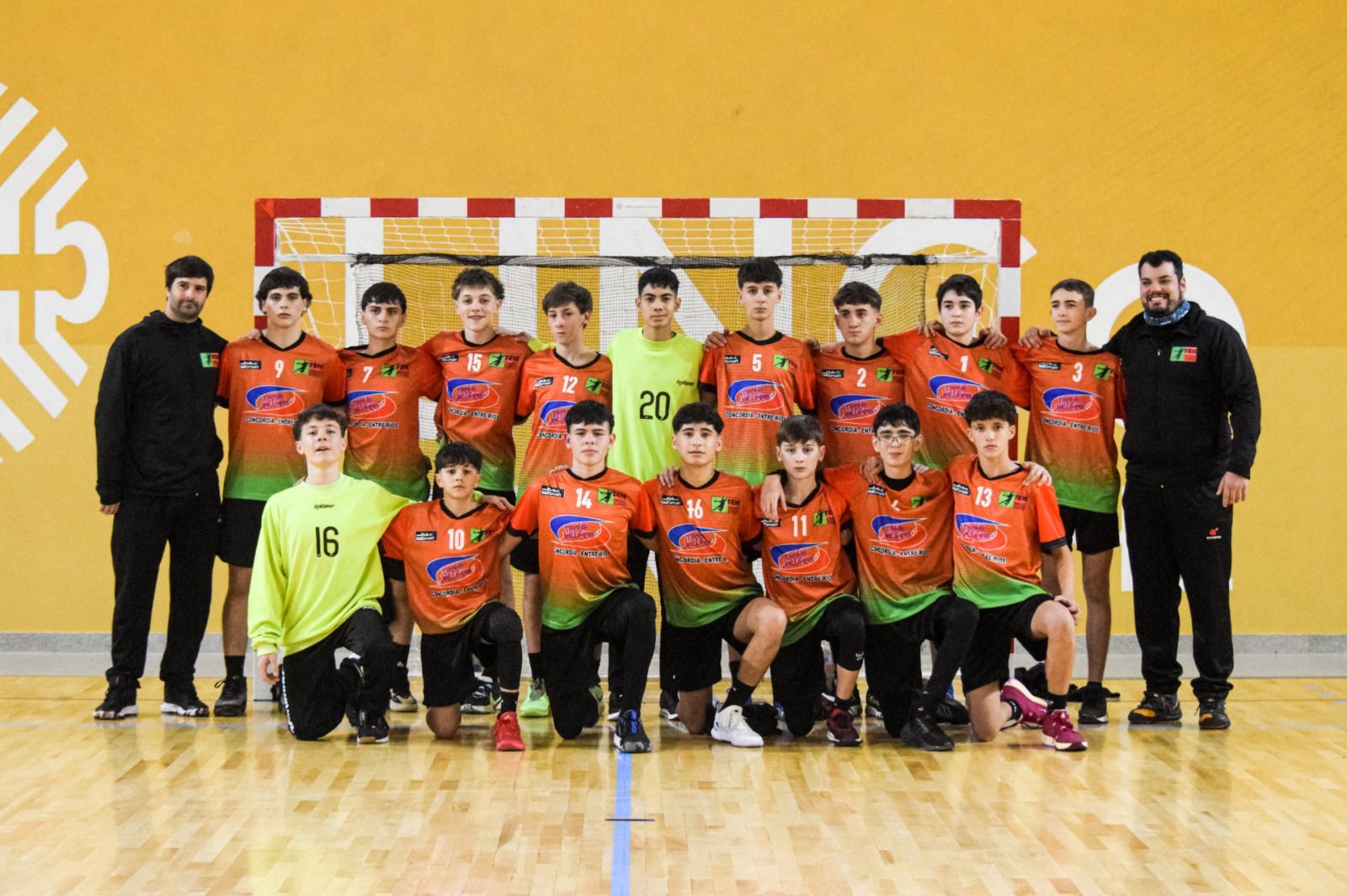 Entre Ríos terminó como uno de los mejores equipos de handball del país