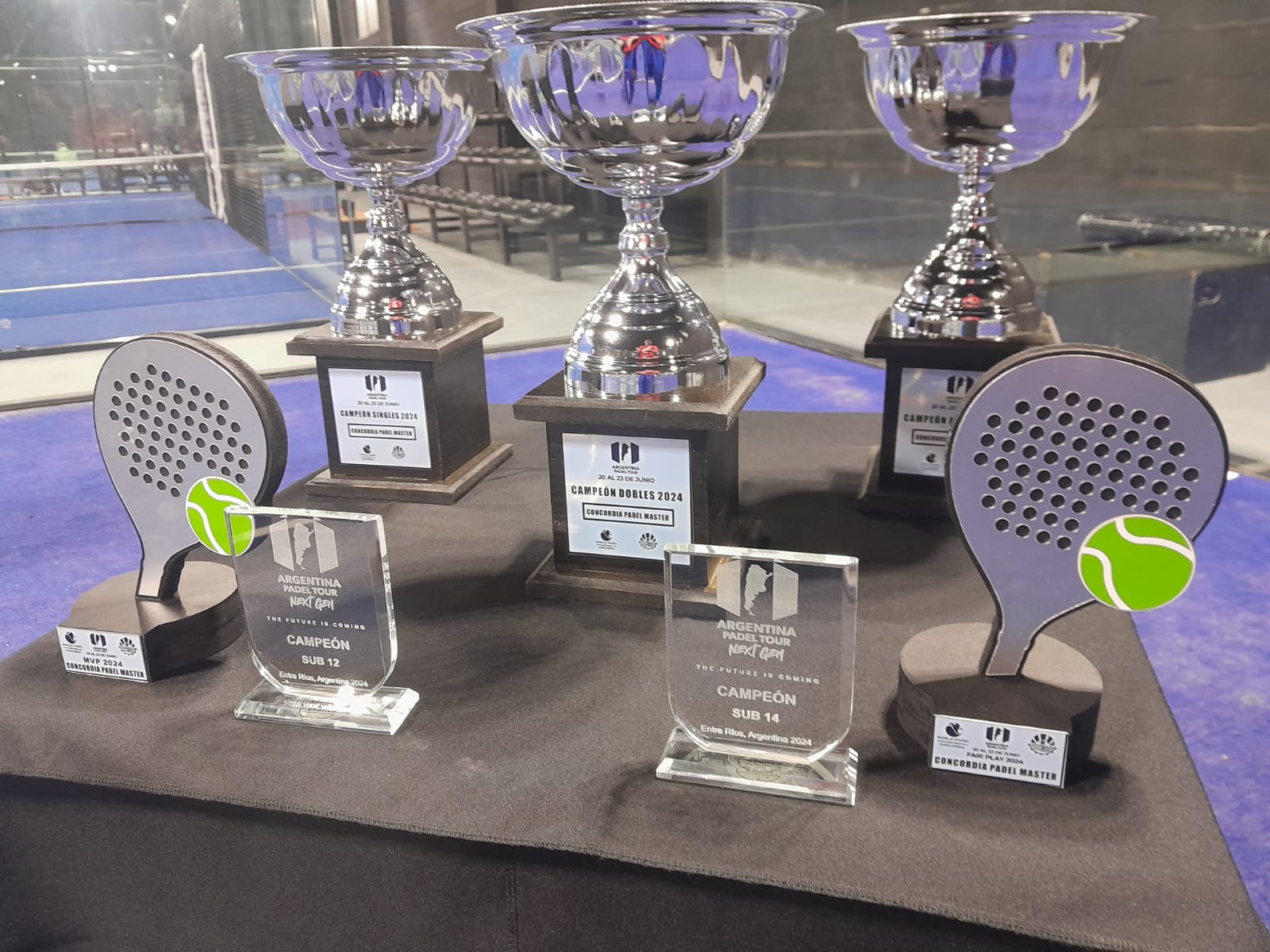 Concordia es sede del “Argentina Padel Tour”