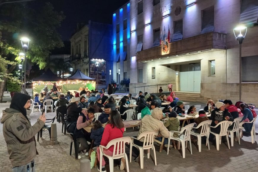 Bajo el lema «Nadie es descartable», Argentina Humana realizó una jornada para personas en situación de calle