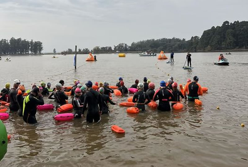 Con más de 100 nadadores se llevó a cabo el Campeonato Sudamericano de Aguas Frías