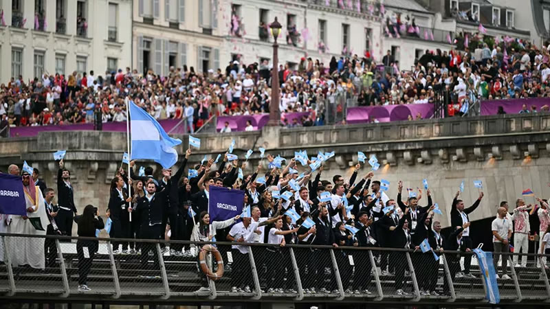 Se llevó a cabo la ceremonia de apertura de los Juegos Olímpicos de París 2024