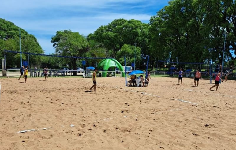 Torneo de Beach Voley organizado por la Subsecretaría de Deportes