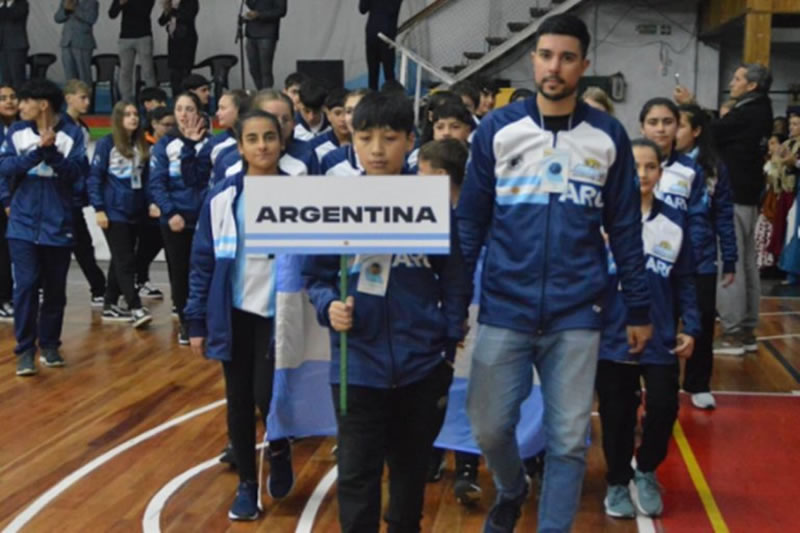 Cuatro países participan del Campeonato Panamericano de Tchoukball en Chajarí