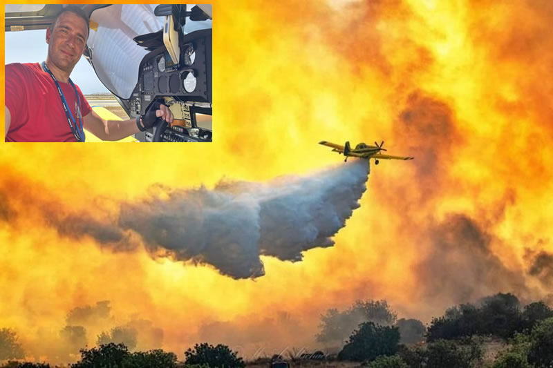 Piloto de La Criolla recorre el mundo combatiendo incendios forestales