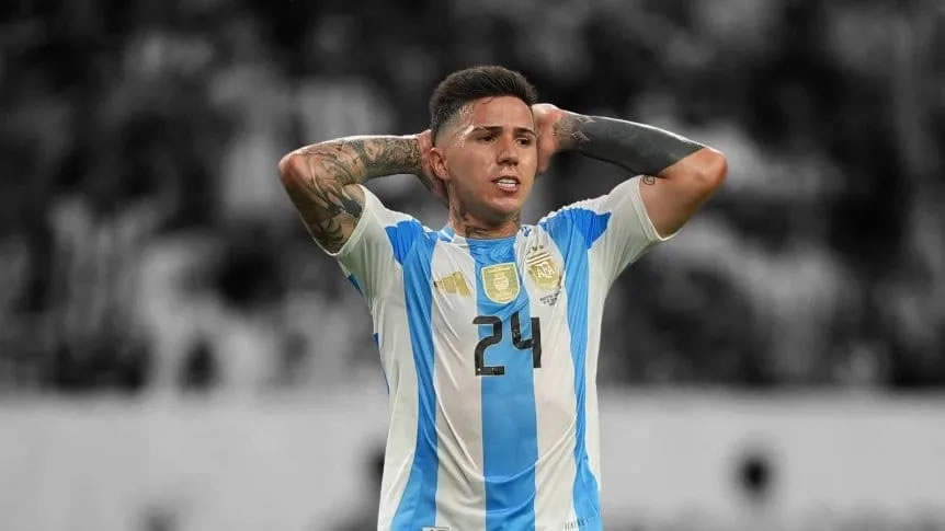 Enzo Fernández criticado por su polémica canción contra jugadores franceses  en un video de Instagram