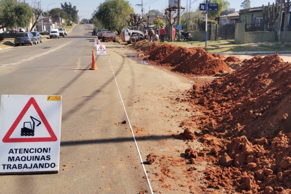 Inició la obra para abastecer con gas natural a la escuela secundaria técnica de la UNER