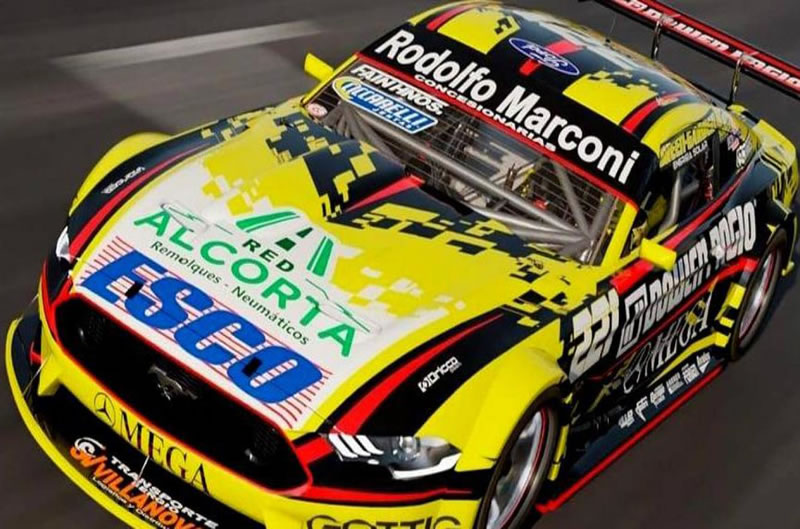 Presentaron el auto que manejará el “Gurí” Martínez en su vuelta al TC