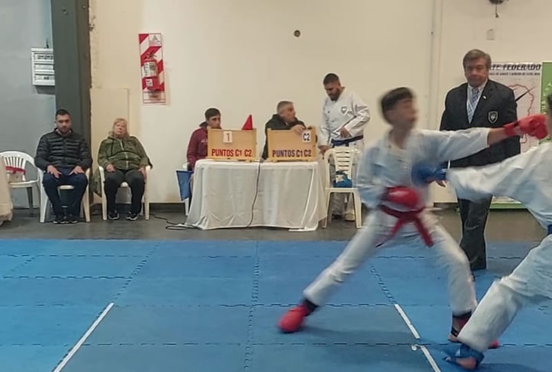 En el Club Estudiantes se llevó a cabo la segunda fecha del Campeonato Entrerriano de Karate Federado