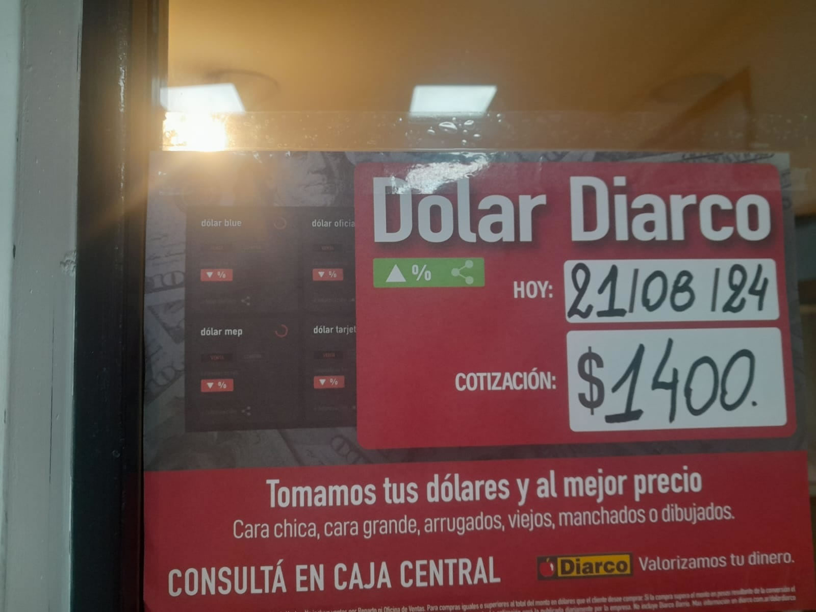 Dólar Diarco: Según indicaron desde la firma, ya se realizaron compras con la moneda extranjera en Concordia