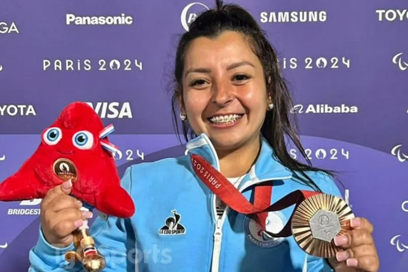 Atleta entrerriana logró la primera medalla para Argentina en los Juegos Paralímpicos