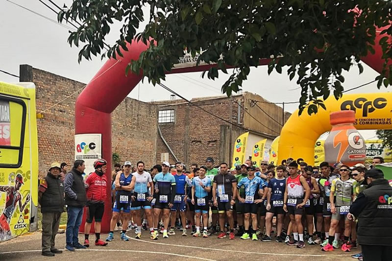 Se completó en Los Charrúas una nueva fecha del Duatlón Jeep