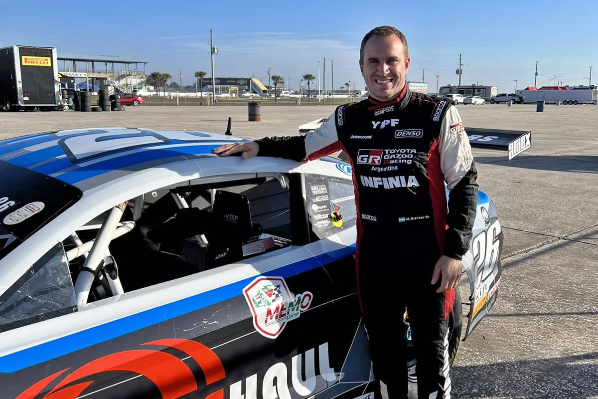 El paranaense Mariano Werner volverá a correr esta temporada en Estados Unidos