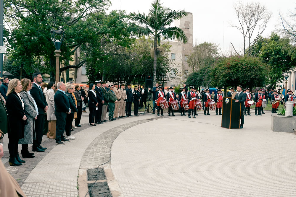 Se realizó el acto por 174° Aniversario del Paso a la Inmortalidad General Don José de San Martín