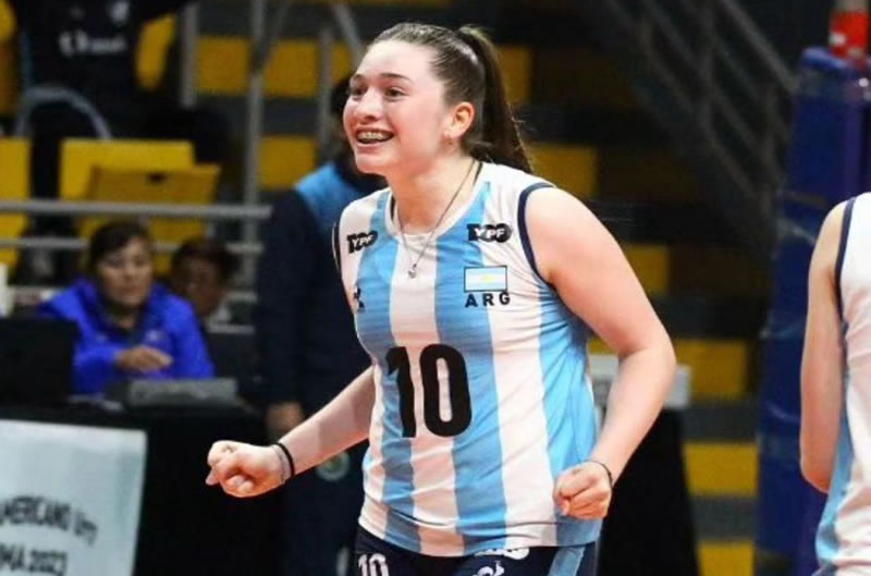 Vóley: La entrerriana Eugenia Martínez fue convocada para el Mundial U17