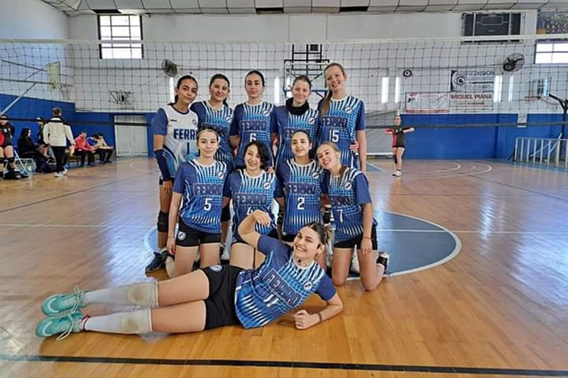 El Club Ferro de se clasificó a la Final Provincial de Vóley en los Juegos Entrerrianos Juveniles