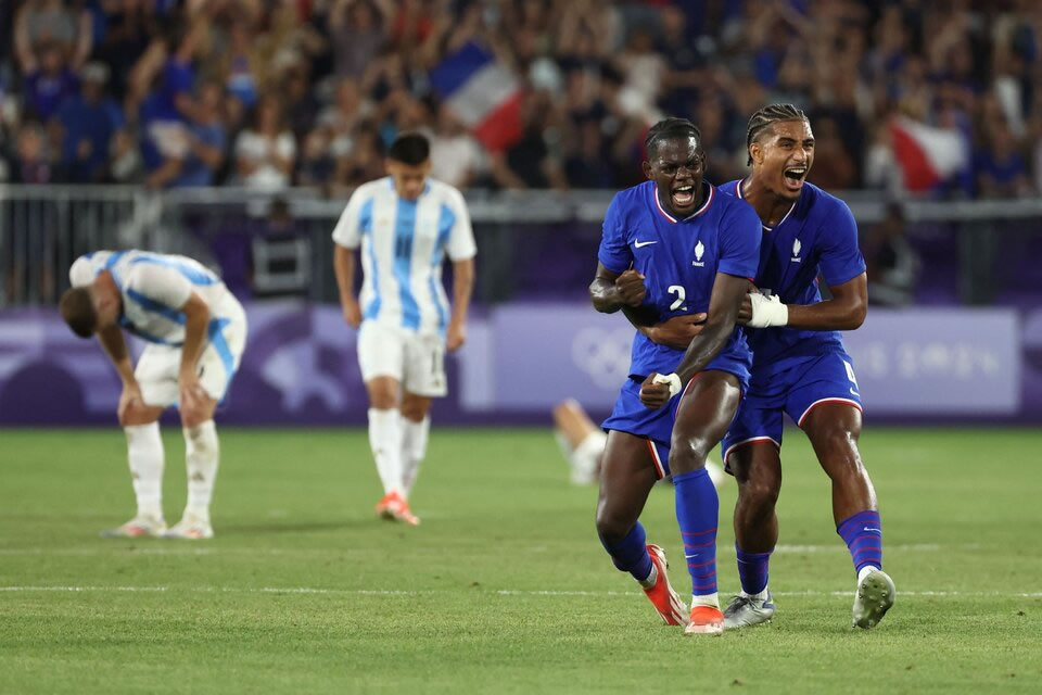 Se terminó el sueño: Argentina perdió ante Francia y quedó eliminada de los Juegos Olímpicos