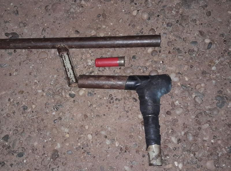 Disparaban al aire un arma de fuego cerca de una escuela