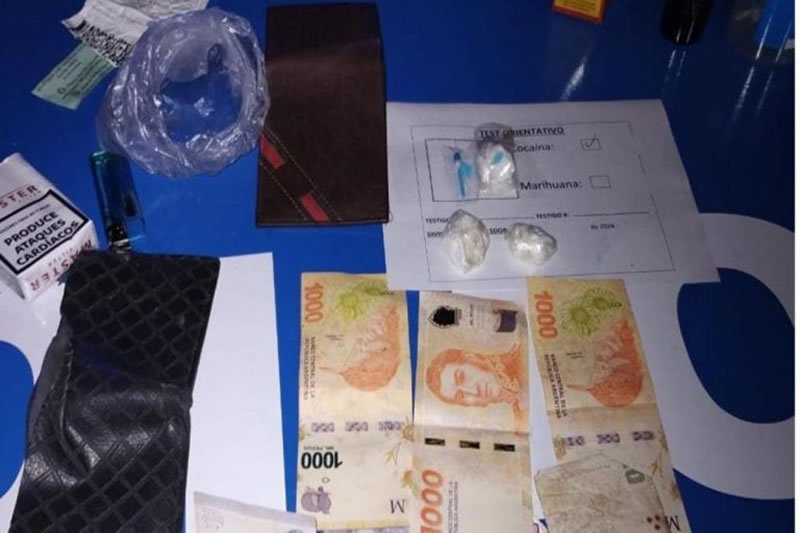 Iba en un micro que llegaba desde Concordia y fue detenido con cocaína en San Salvador