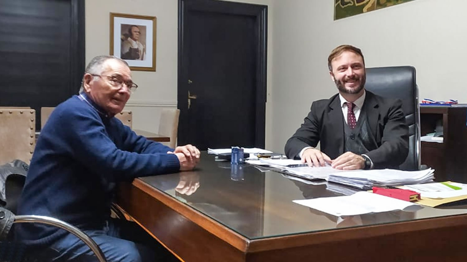 Cecco se reunió con el intendente de Concordia y con la FECIER