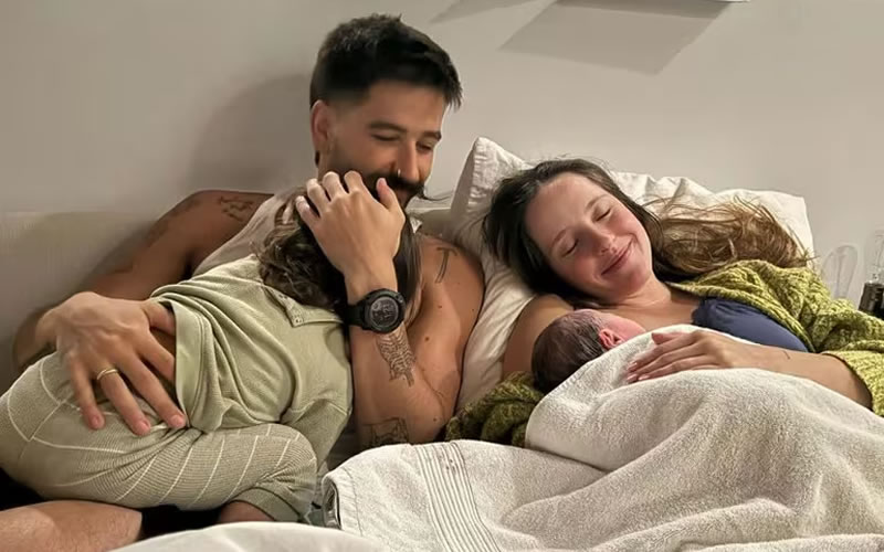 Nació Amaranto, la segunda hija de Evaluna Montaner y Camilo Echeverry