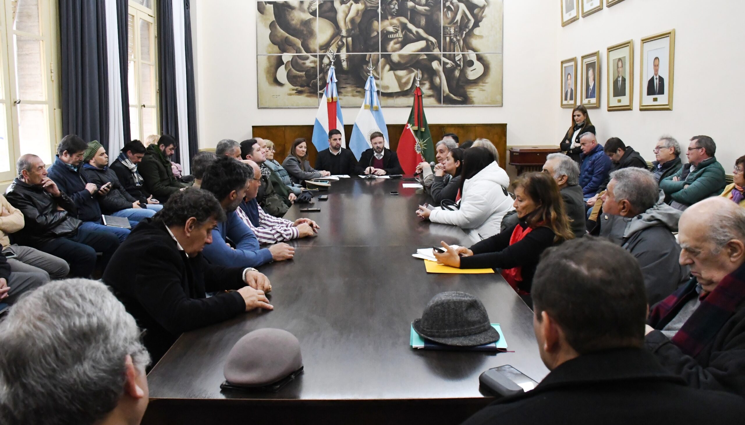 El Intendente Azcué confirmó que el 17 de agosto se firma el Pacto de Julio