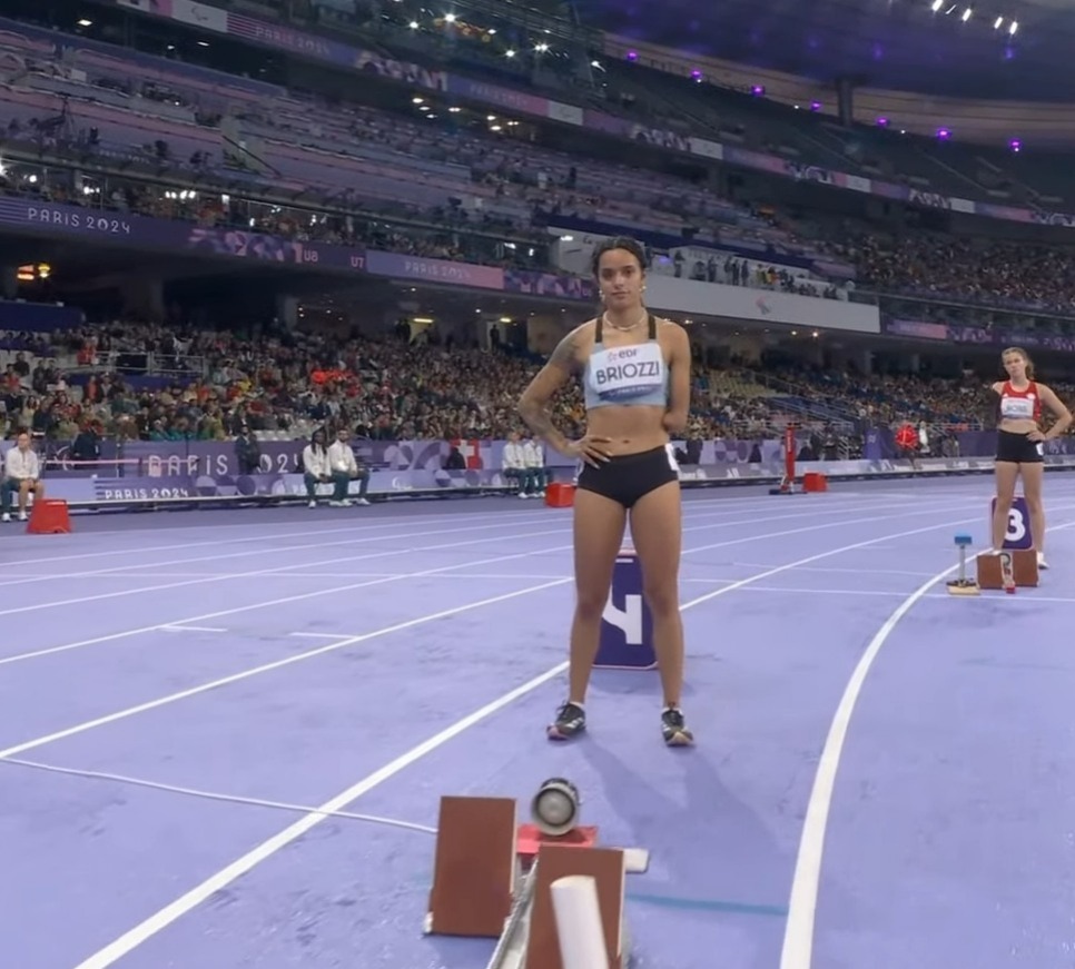 Teresita Briozzi debutó en los Juegos Paralímpicos