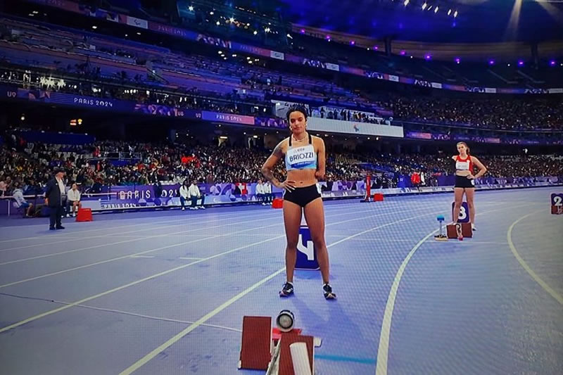 La atleta Teresita Briozzi mejoró su marca personal en los Juegos Paralímpicos de Francia