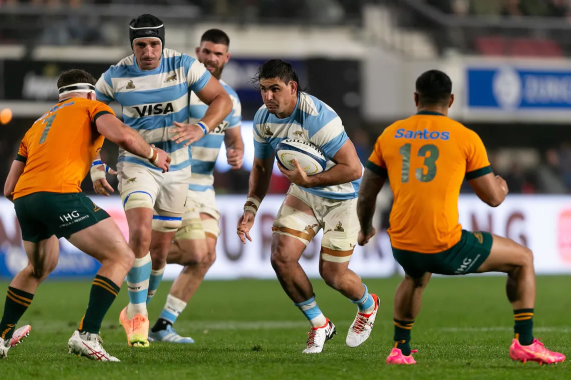 Los Pumas perdieron en la última jugada ante Australia, por el Rugby Championship