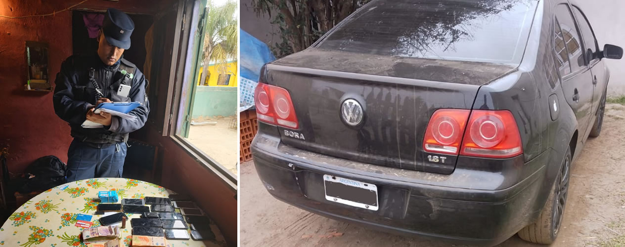 En cinco allanamientos por abuso de armas detuvieron a siete personas y secuestraron varios elementos