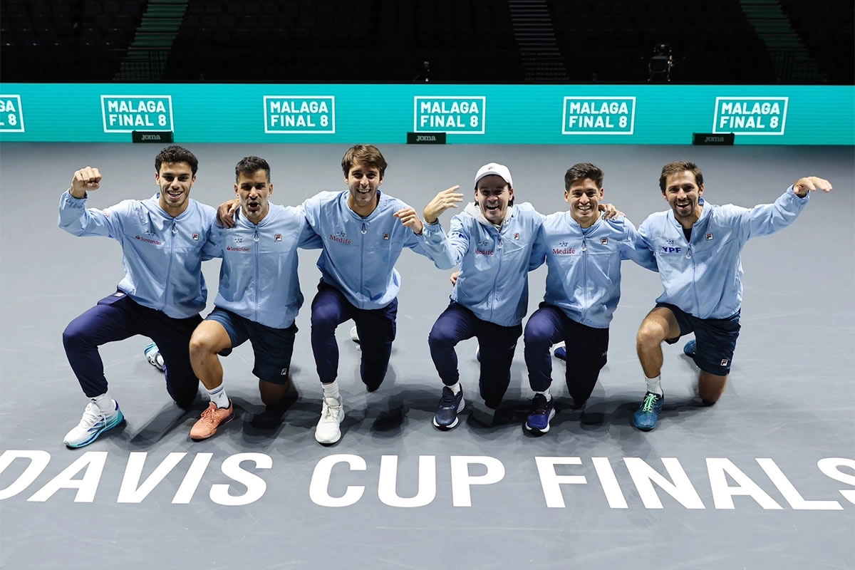 Copa Davis: Argentina lista para el Final 8 en Málaga con equipo confirmado