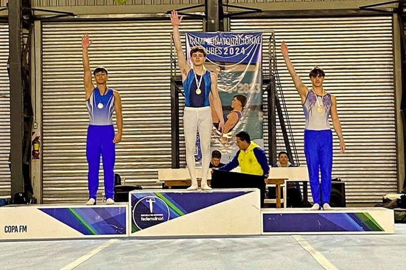 Joven concordiense se consagró Campeón Nacional de Clubes en Gimnasia Artística
