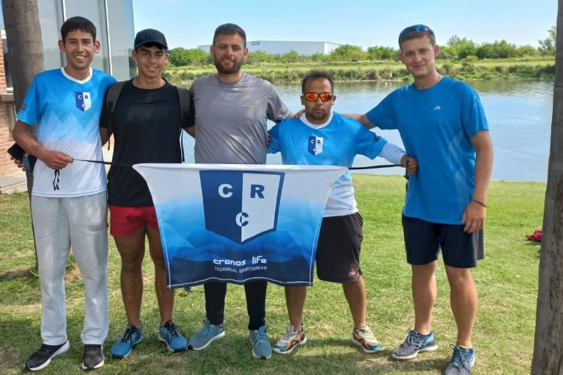Remeros del Club Regatas Concordia participaron en el Campeonato Argentino de Tigre