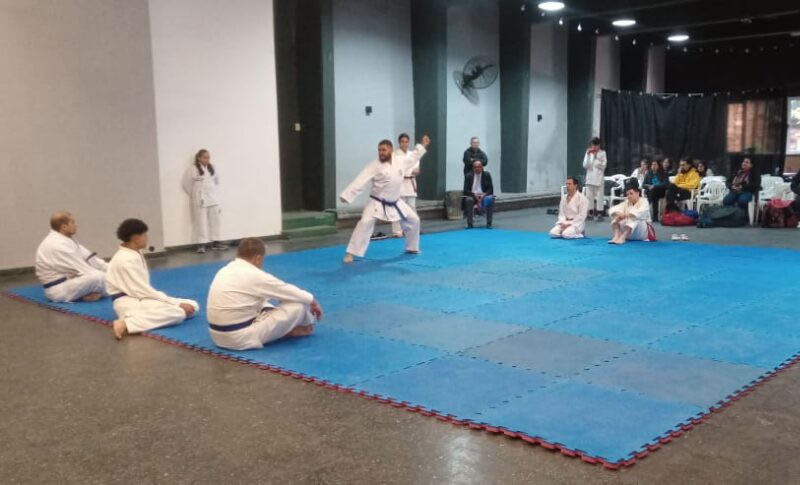 Tercera fecha del Campeonato Entrerriano de Karate Federado en el Club Patronato