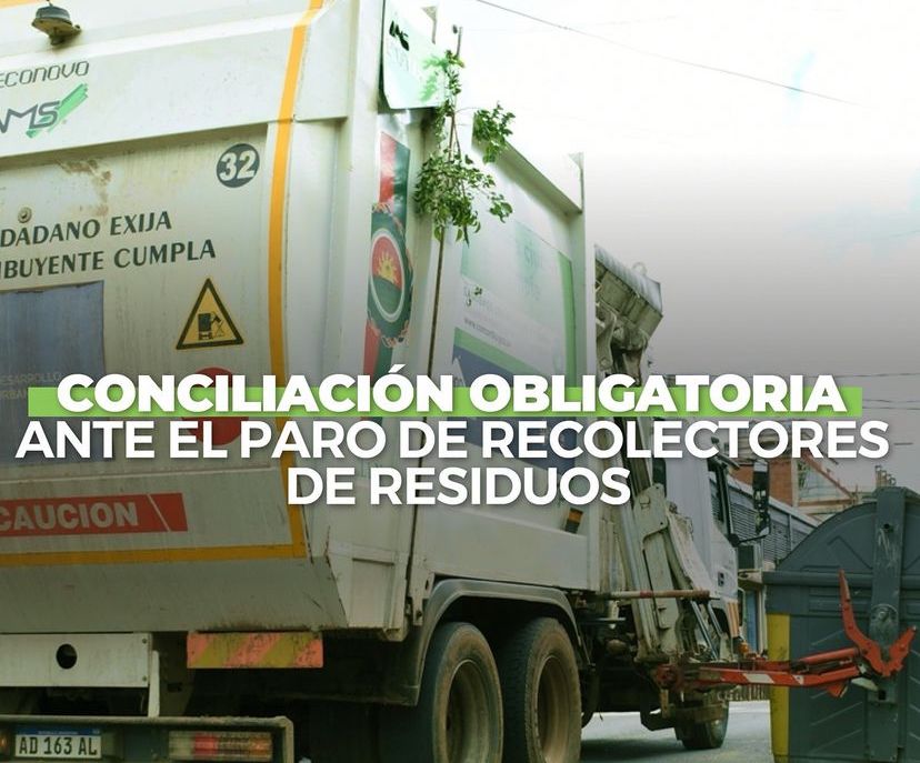 Frente al paro de recolectores de residuos, la Municipalidad pidió la conciliación obligatoria