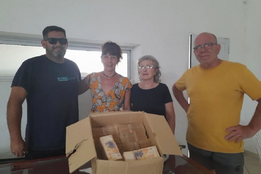 La Cooperadora del Hospital San Benjamín recibió de empresarios un 0 Km y 10 millones de pesos para el proyecto del Hospital Oncológico