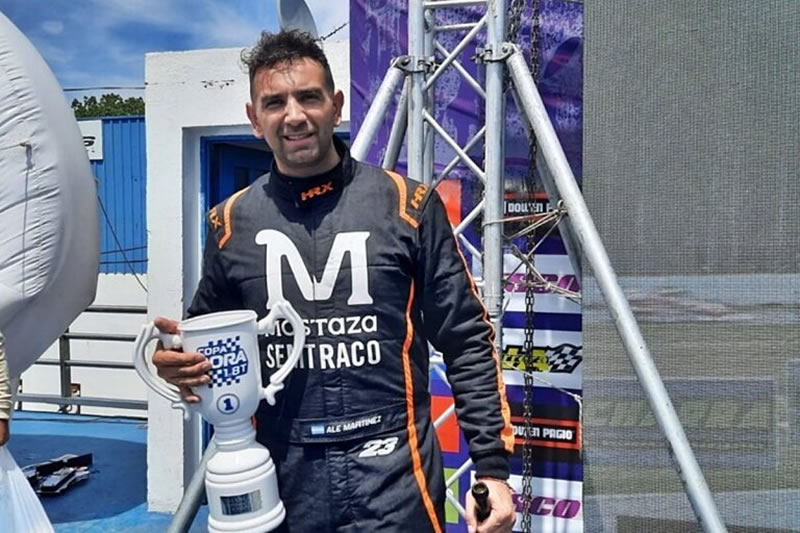 El hermano de «El Dibu» Martínez competirá este fin de semana en el Turismo Nacional en Concordia