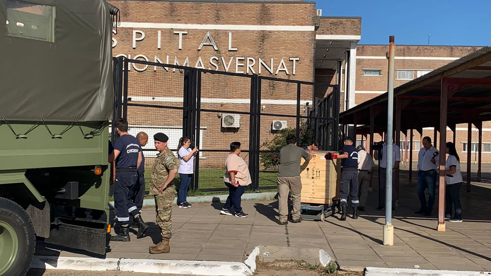 El Hospital Masvernat recibió nuevos equipos para refrigeración de vacunas