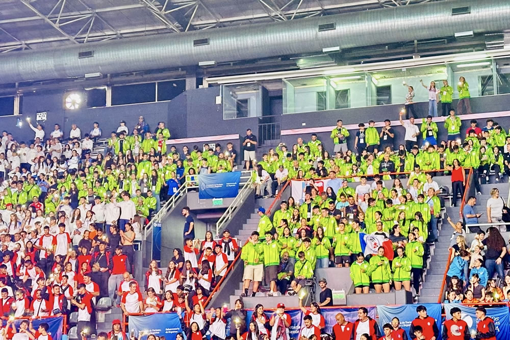 Entre Ríos dijo presente en la inauguración de los Juegos Deportivos Nacionales Evita 2024 en Mar del Plata